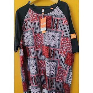 Con.struct Men’s NWT Paisley Print Save Them All Navy Short Sleeve 2XL A106